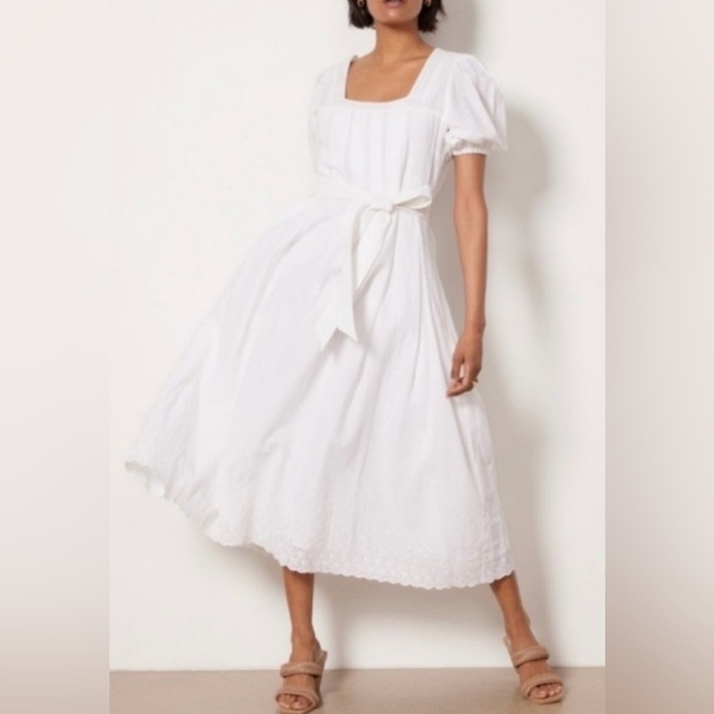 Cleobella Adira Ivory Midi Dress